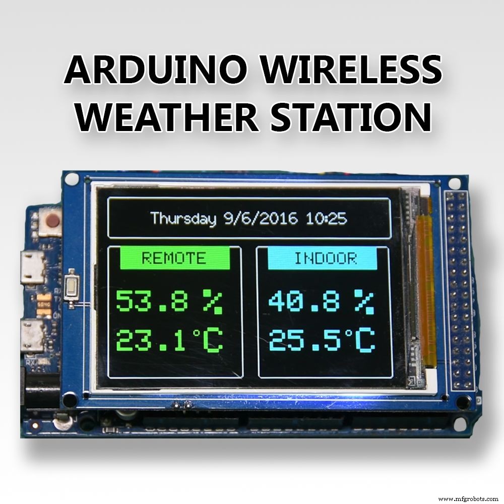 Arduino Wireless Weather Station: DIY Portable Weather Monitoring Kit