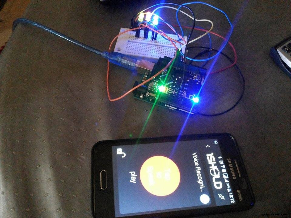 Control Your Home Lighting System with Voice Commands