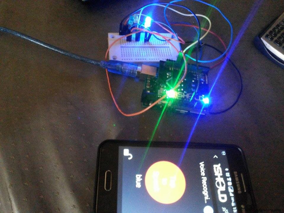 Control Your Home Lighting System with Voice Commands