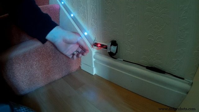 Smart Staircase RGB LED Lighting System – Motion-Activated & Easy to Install