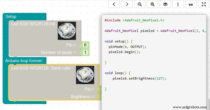 Blockly@rduino: Build Arduino Projects with Visual Block Coding
