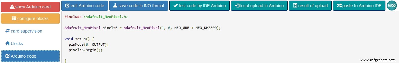 Blockly@rduino: Build Arduino Projects with Visual Block Coding