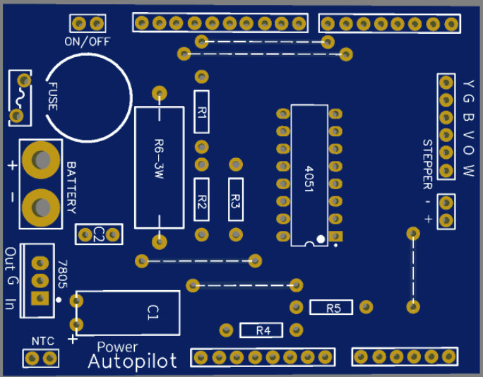 Advanced Autopilot System for Sailing Boats – Precision Automatic Steering