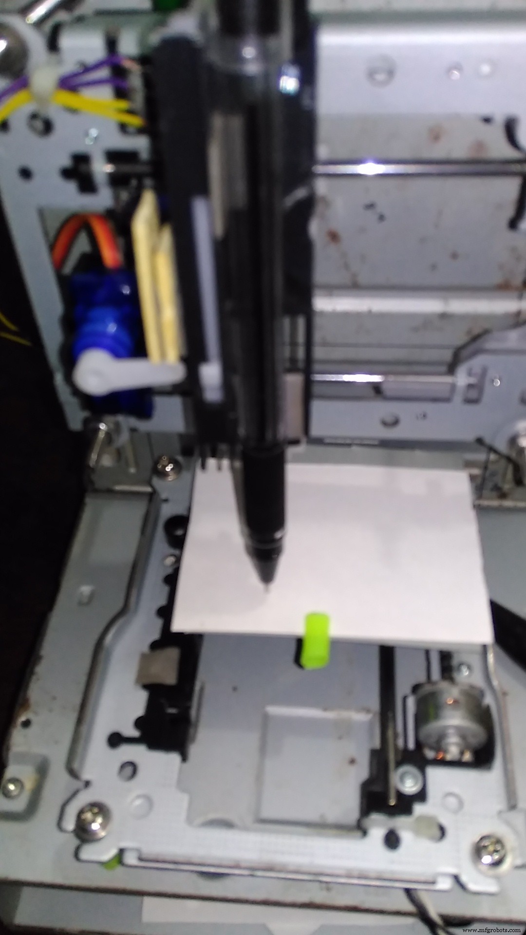 Build a Mini CNC 2D Plotter from a Scrap DVD Drive Using L293D Motor Shield