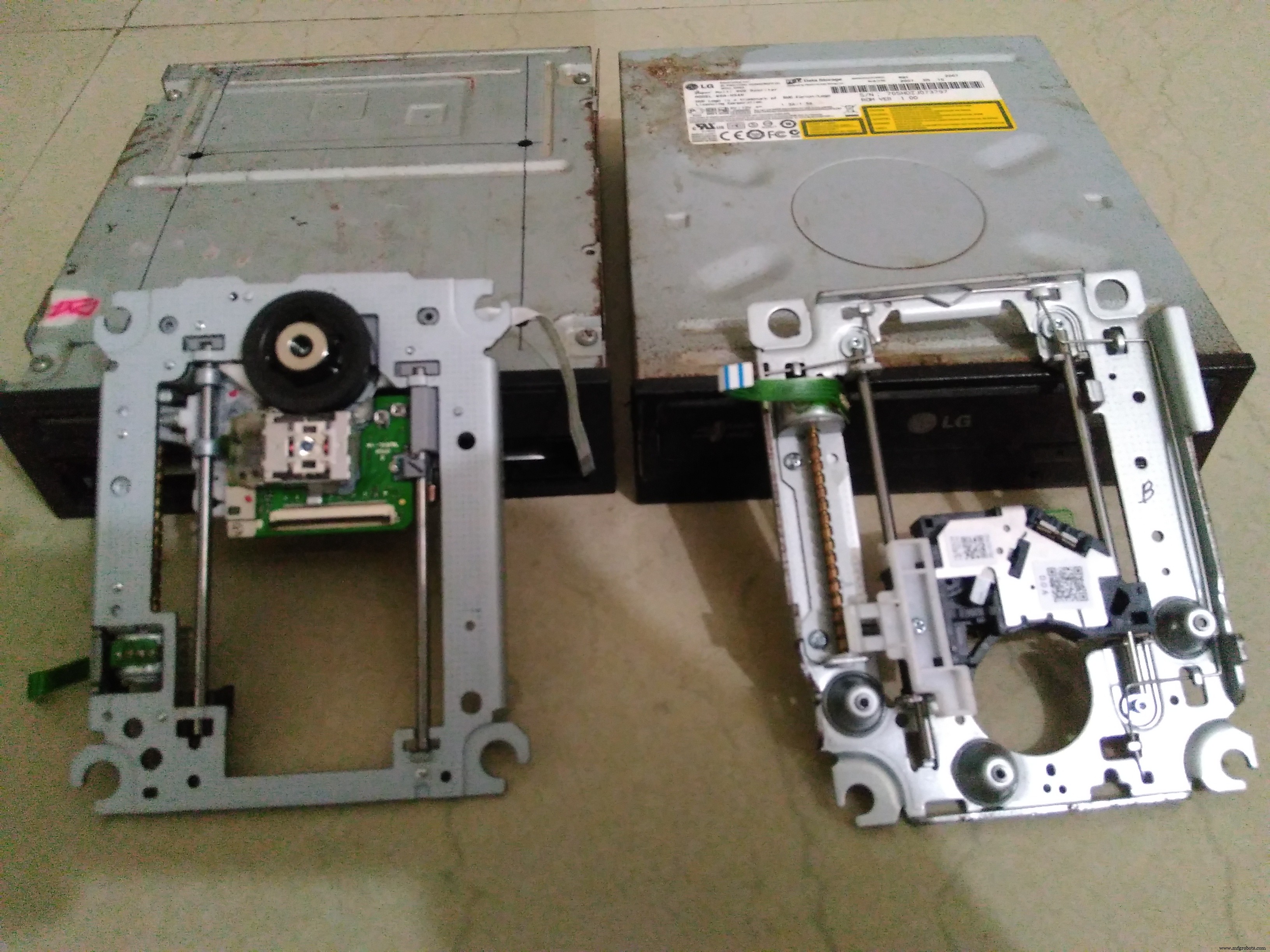 Build a Mini CNC 2D Plotter from a Scrap DVD Drive Using L293D Motor Shield