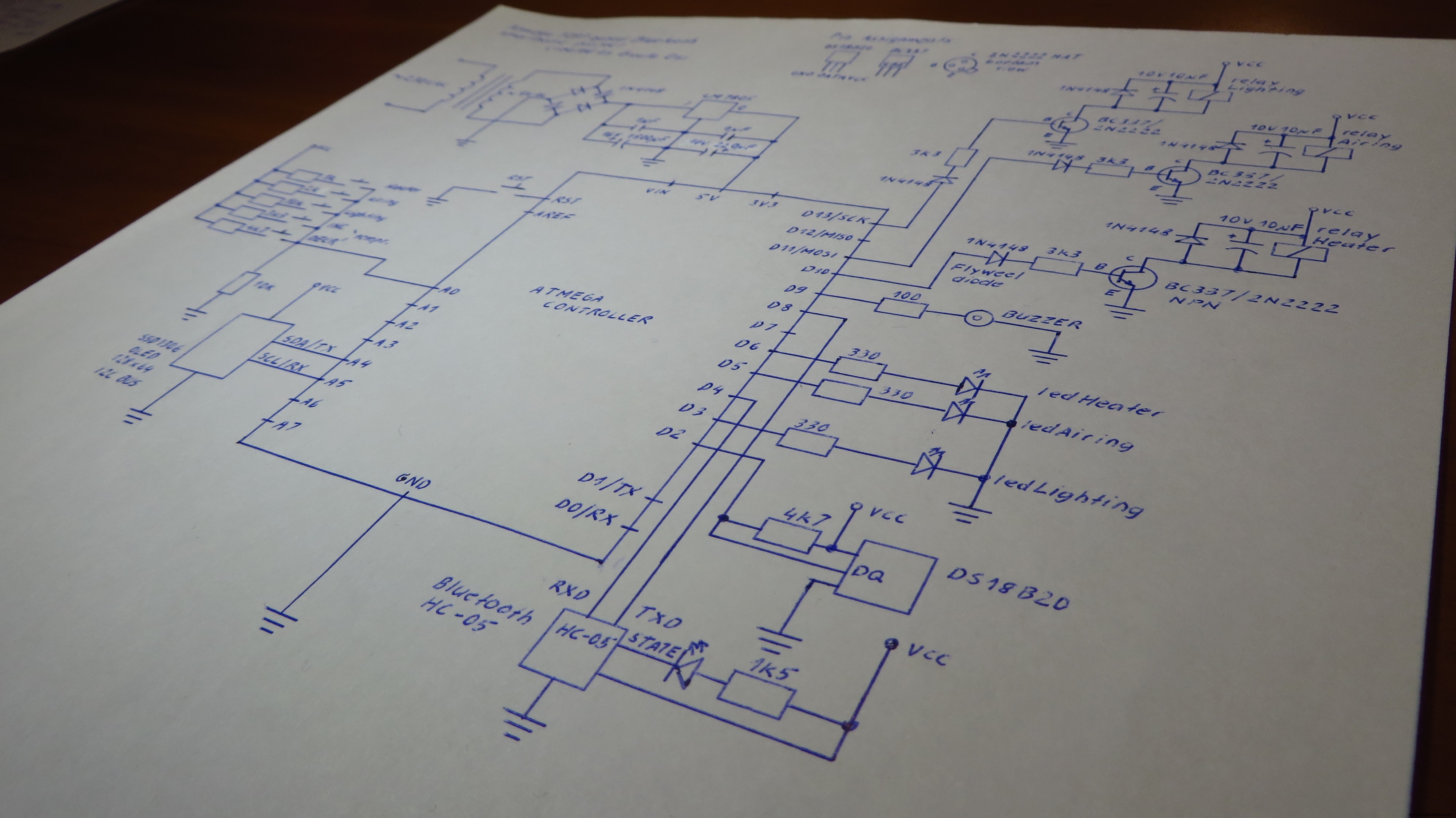 Bluetooth-Enabled Smart Thermostat & Lighting Control System