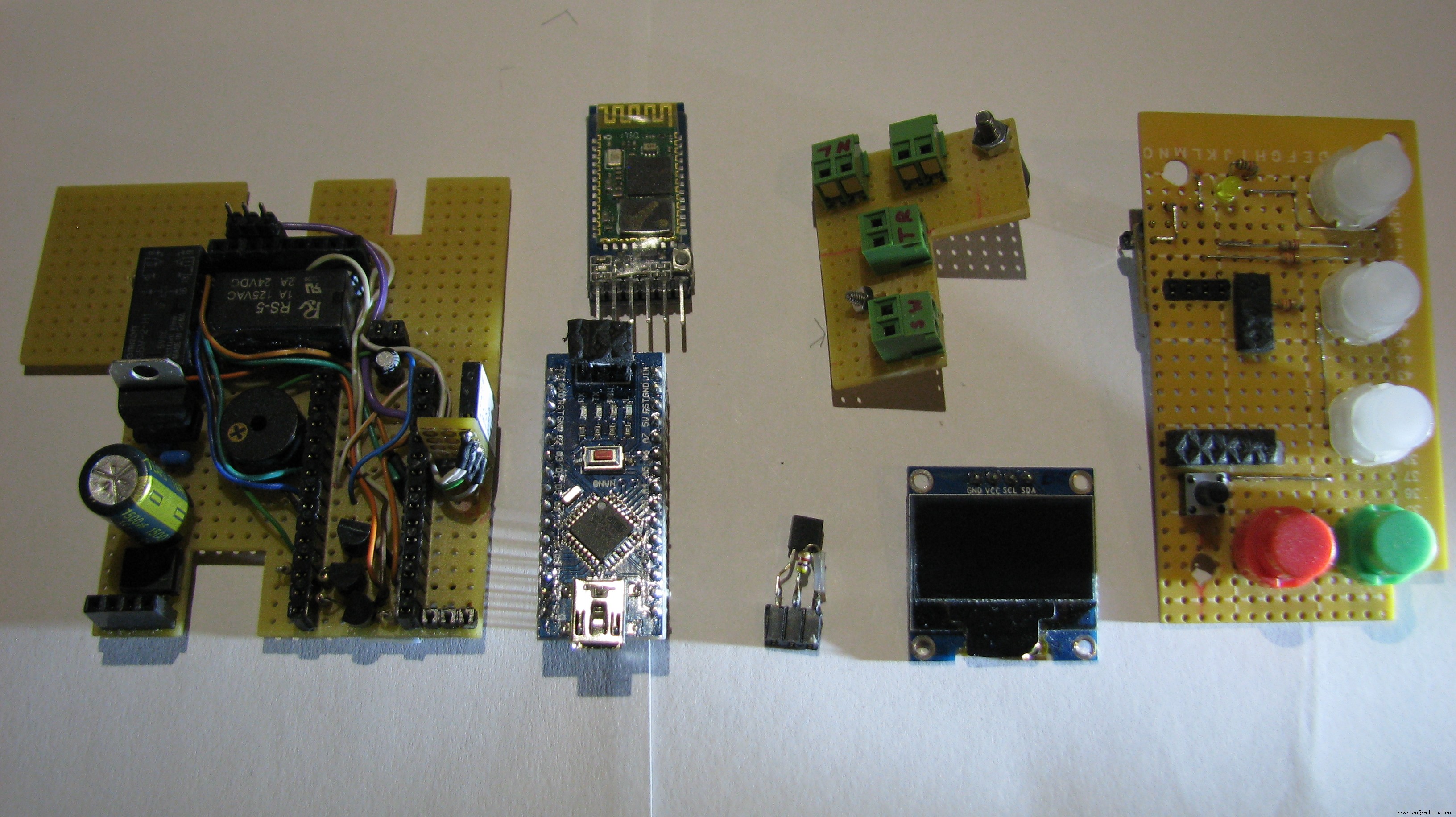 Bluetooth-Enabled Smart Thermostat & Lighting Control System