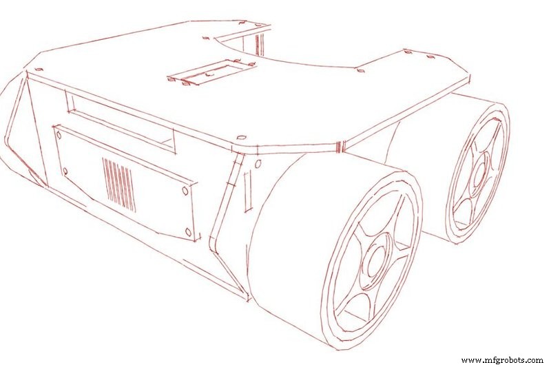 M1 Rover: Outdoor Autonomous Robot for Rough Terrain