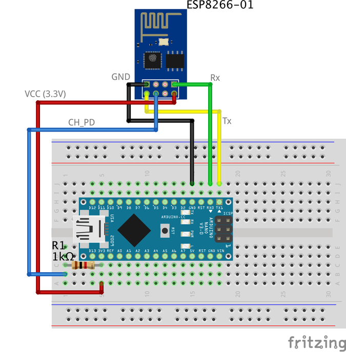 Building an IoT Device with ESP8266‑01 and Arduino Nano: A Complete Guide
