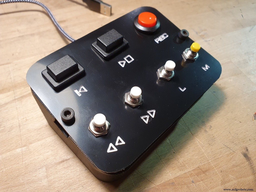 Custom DAW Control Box for Roland E-Drum Racks