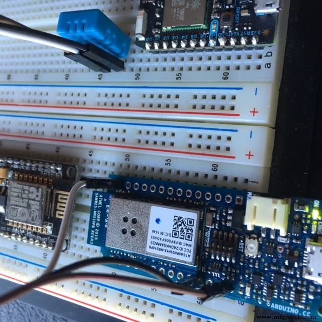 Seamless MKR1000 to Google Sheets: Upload Sensor Data Over WiFi