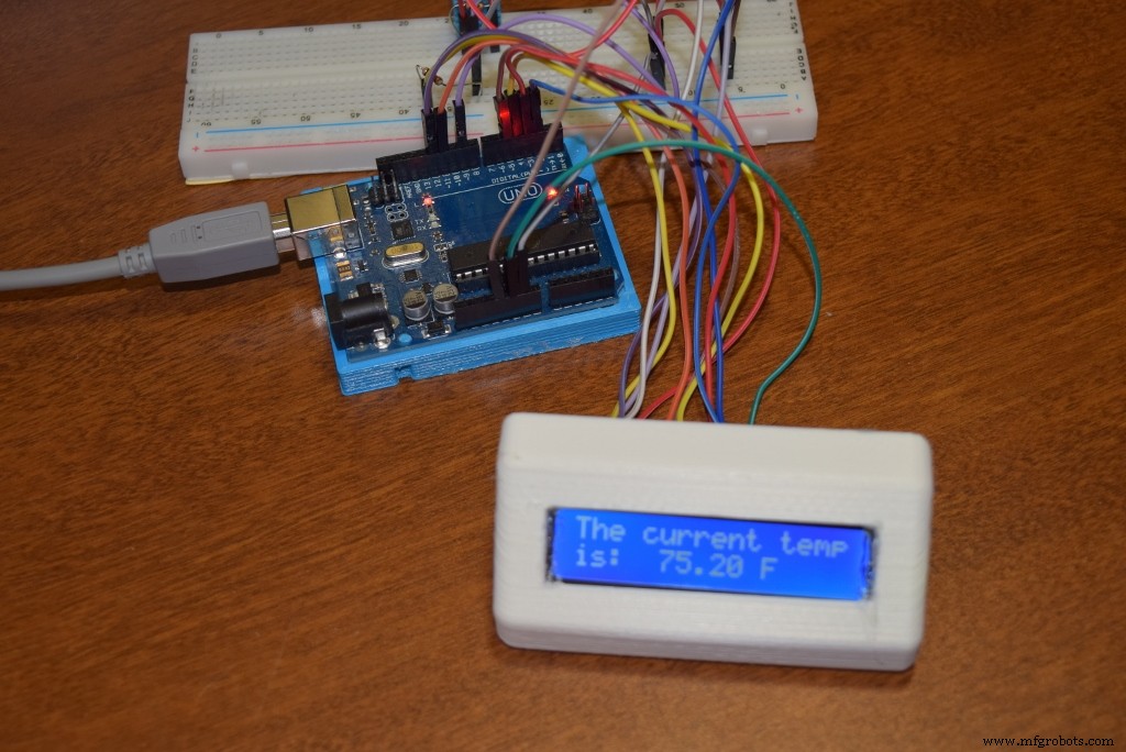 Arduino LCD Thermostat: Simple & Reliable Temperature Control