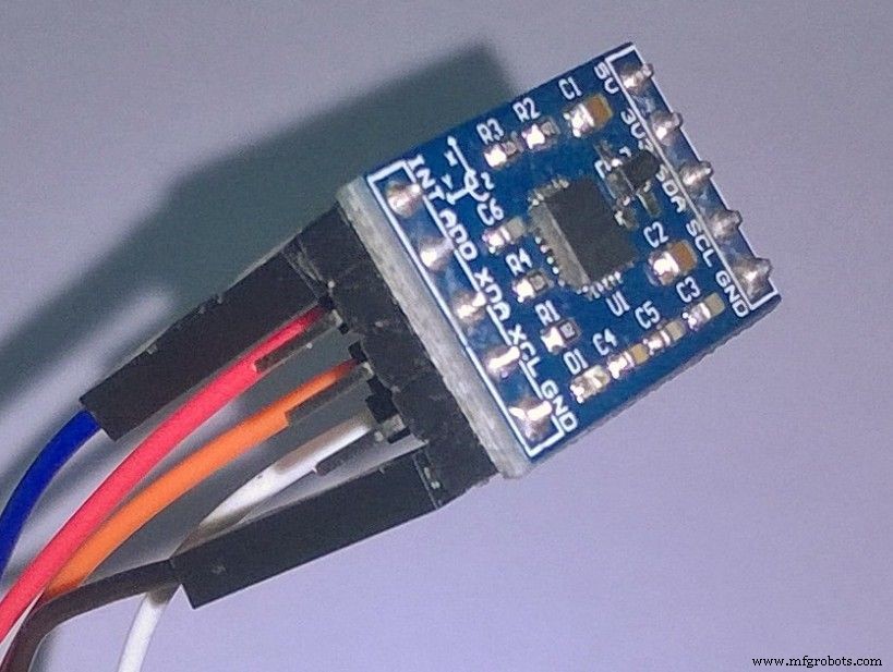 Getting Started with a 6‑DOF IMU Motion Sensor (MPU‑6050)