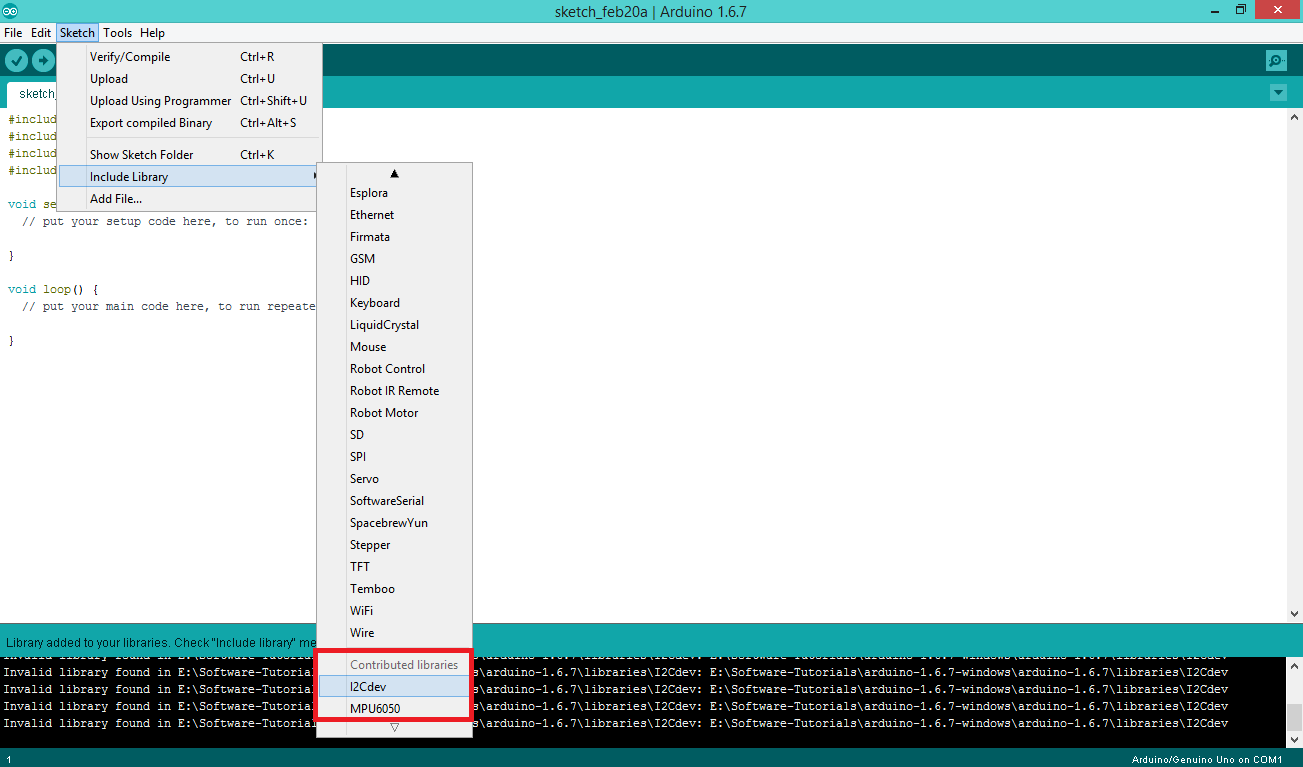 Getting Started with a 6‑DOF IMU Motion Sensor (MPU‑6050)
