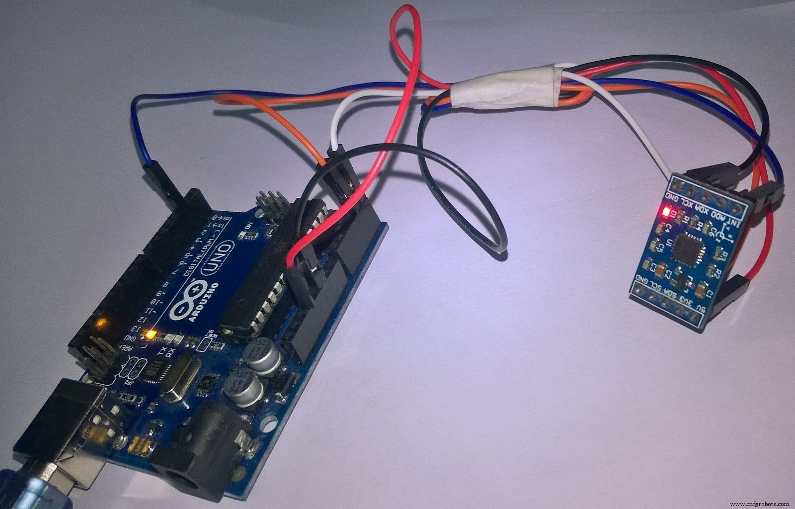 Getting Started with a 6‑DOF IMU Motion Sensor (MPU‑6050)