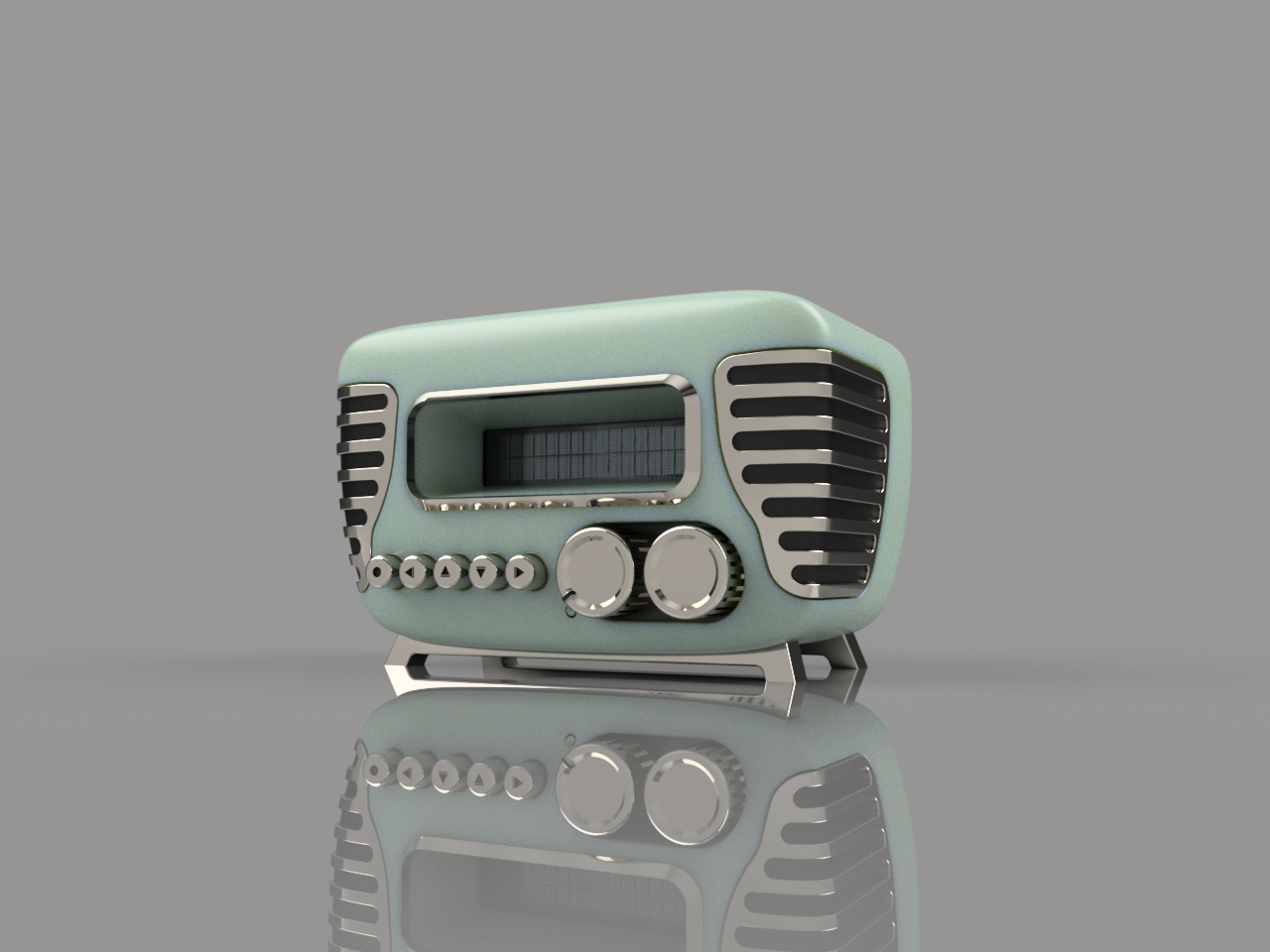 Mini Vintage Internet Radio – Compact Retro‑Style Streaming Device