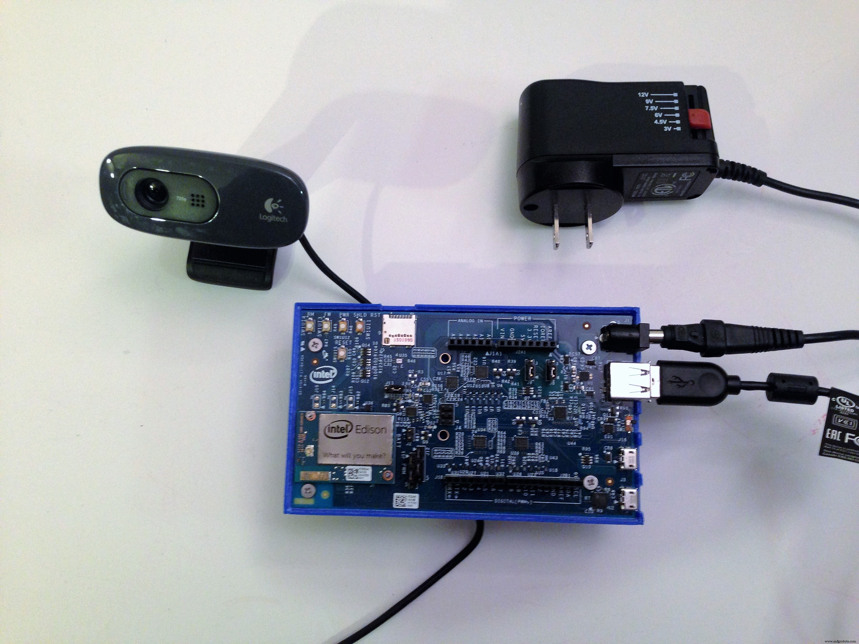 Complete Arduino & Intel Edison Starter Kit with Sensors, Webcam, and Essential Accessories
