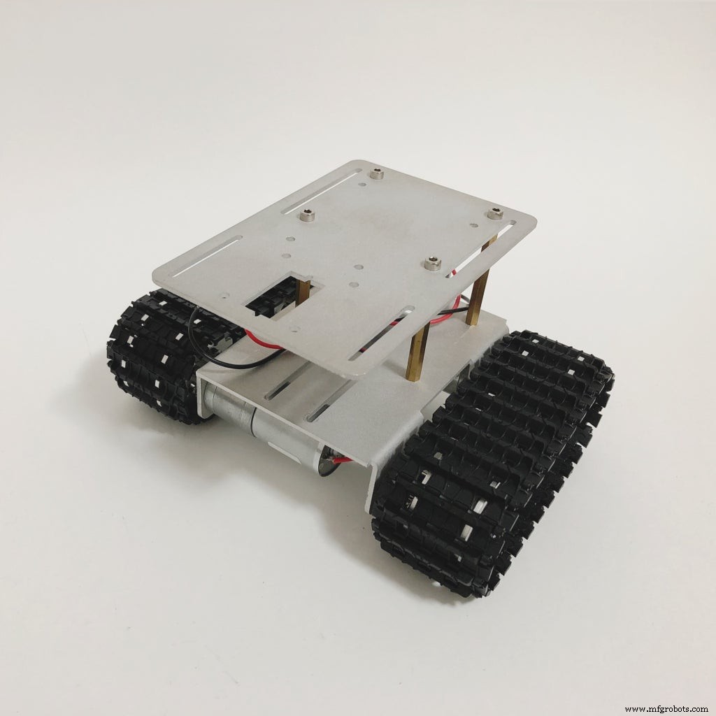 Arduino Robot Tank Controlled by a PS2 Wireless Joystick