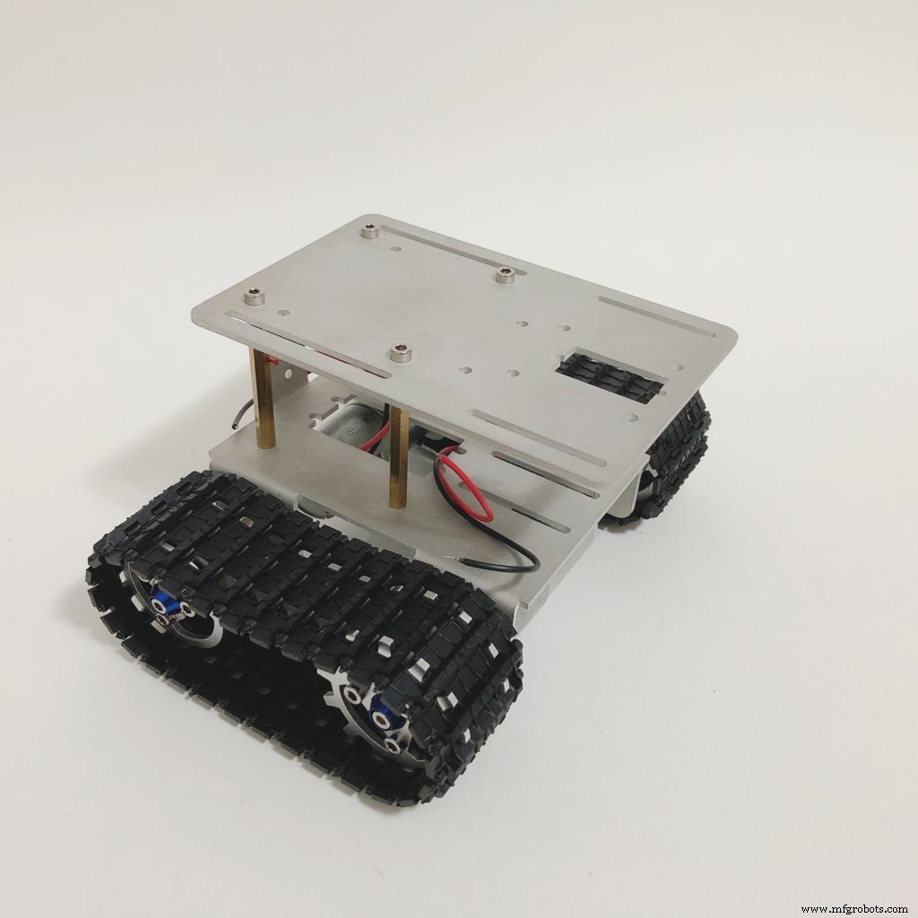 Arduino Robot Tank Controlled by a PS2 Wireless Joystick