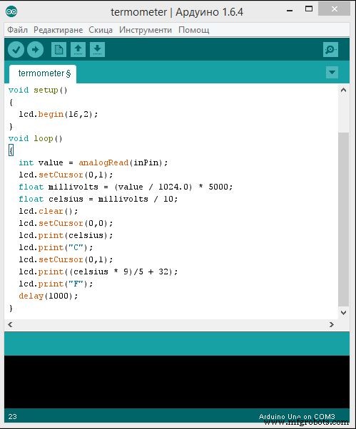 Build an Arduino LCD Thermometer Using LM35/36 Temperature Sensor