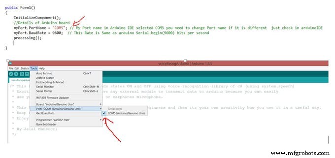 Build a Simple Voice Recognition System with C# and Arduino UNO