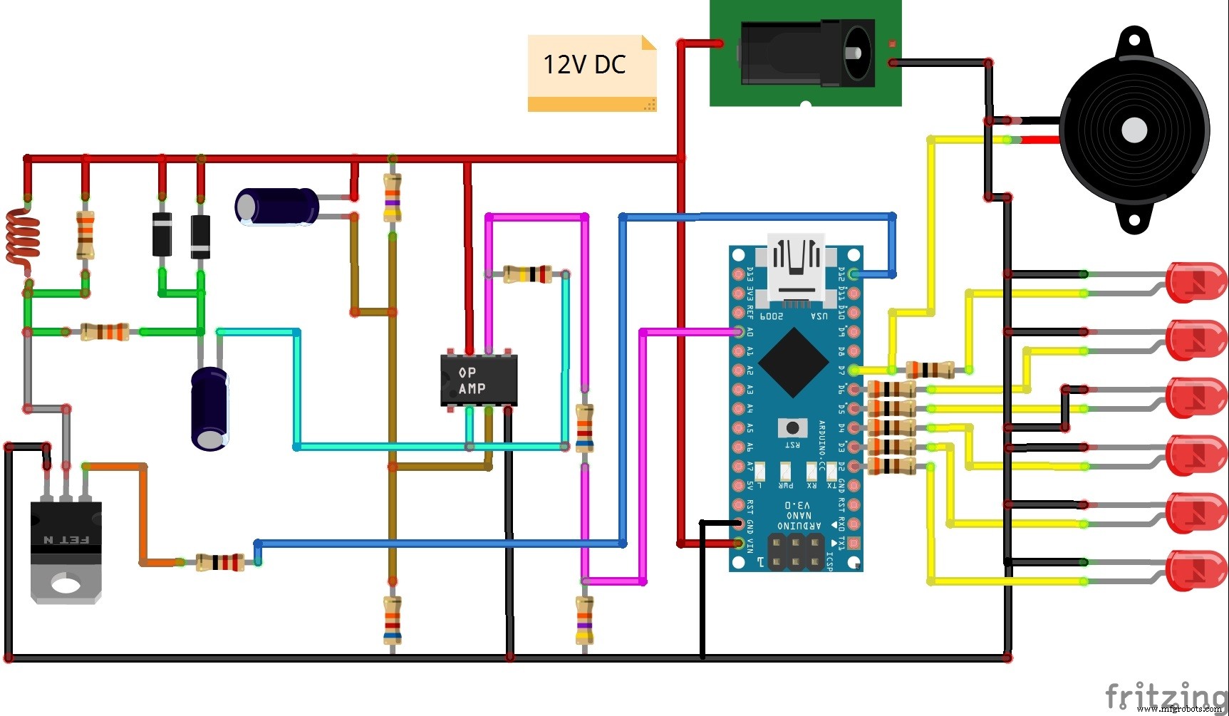 Build a Sensitive Metal Detector with Arduino Nano – DIY Guide
