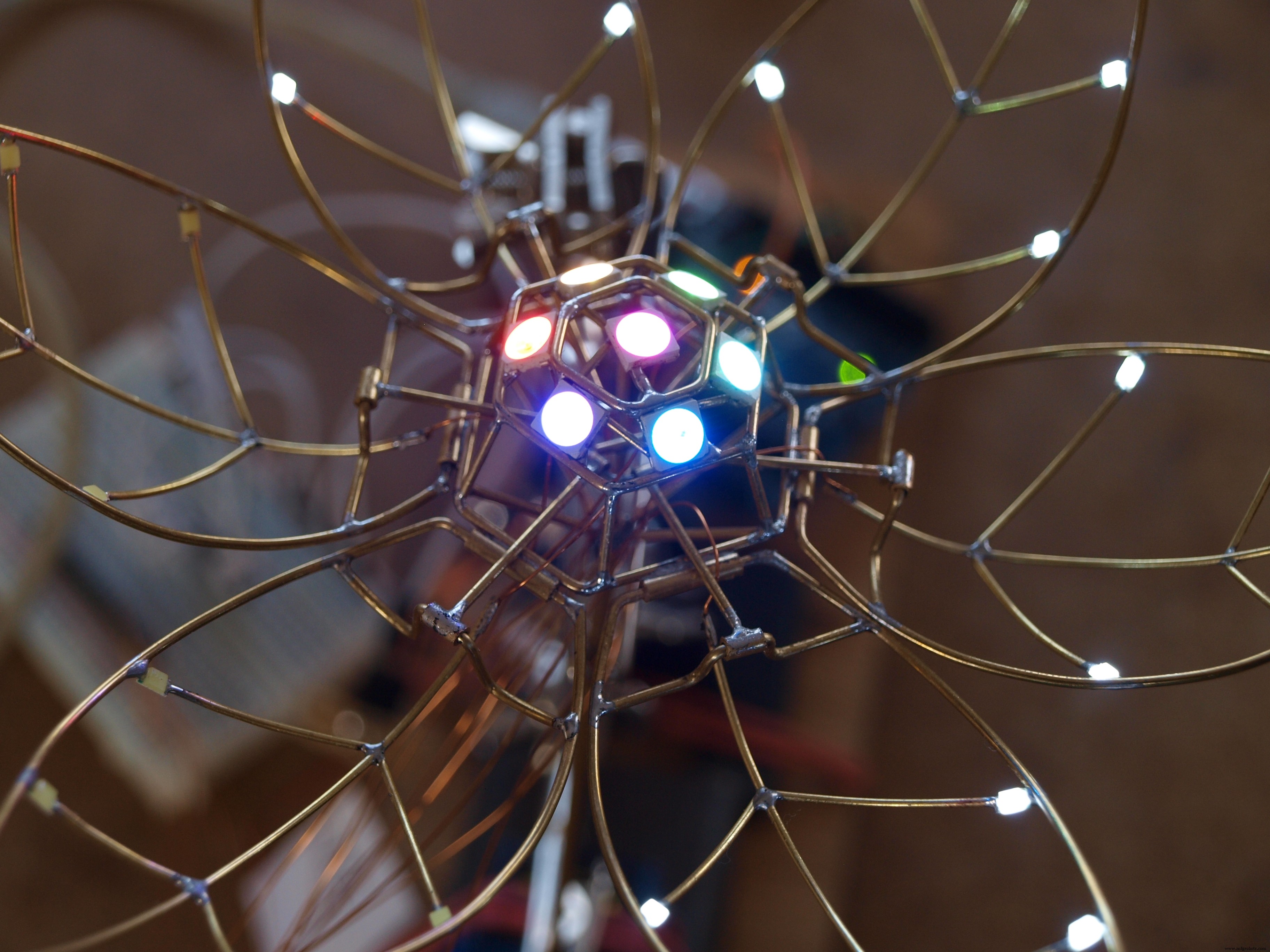 Ever Blooming Mechanical Tulip – Touch-Activated LED Flower