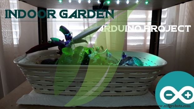 Arduino-Powered Indoor Garden: Smart, Automated Plant Care