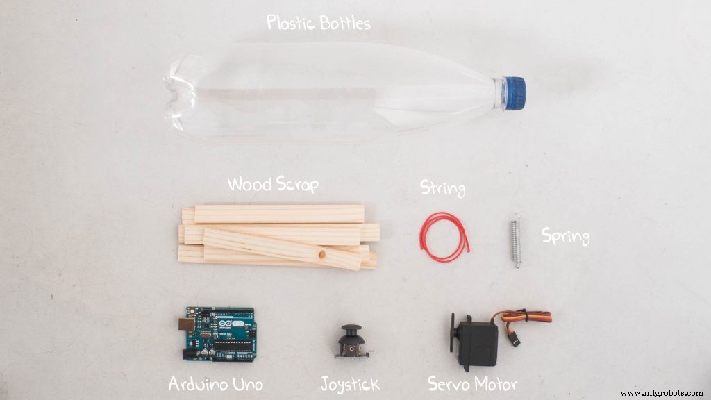 Build an Arduino Robot Arm Using Recycled Materials