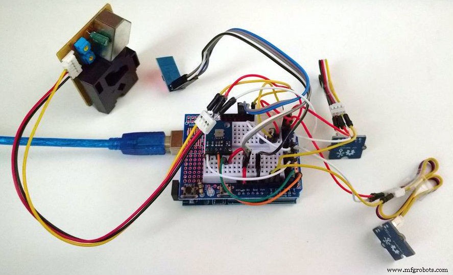 Arduino UNO Mini Weather Station – DIY Sensor Hub with ESP8266 IoT