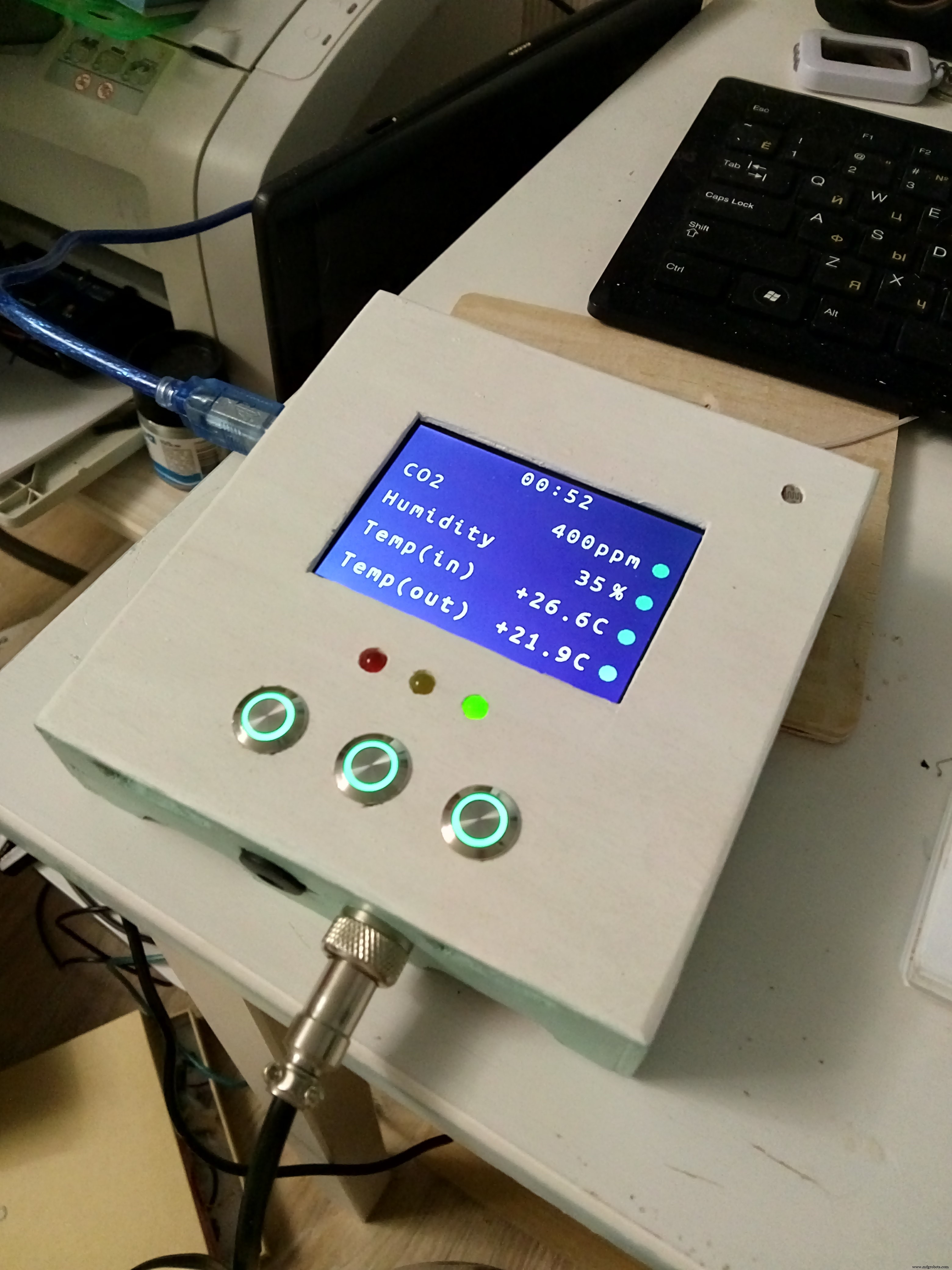 Air Surfer: DIY Air Quality Monitoring System with Arduino Mega 2560