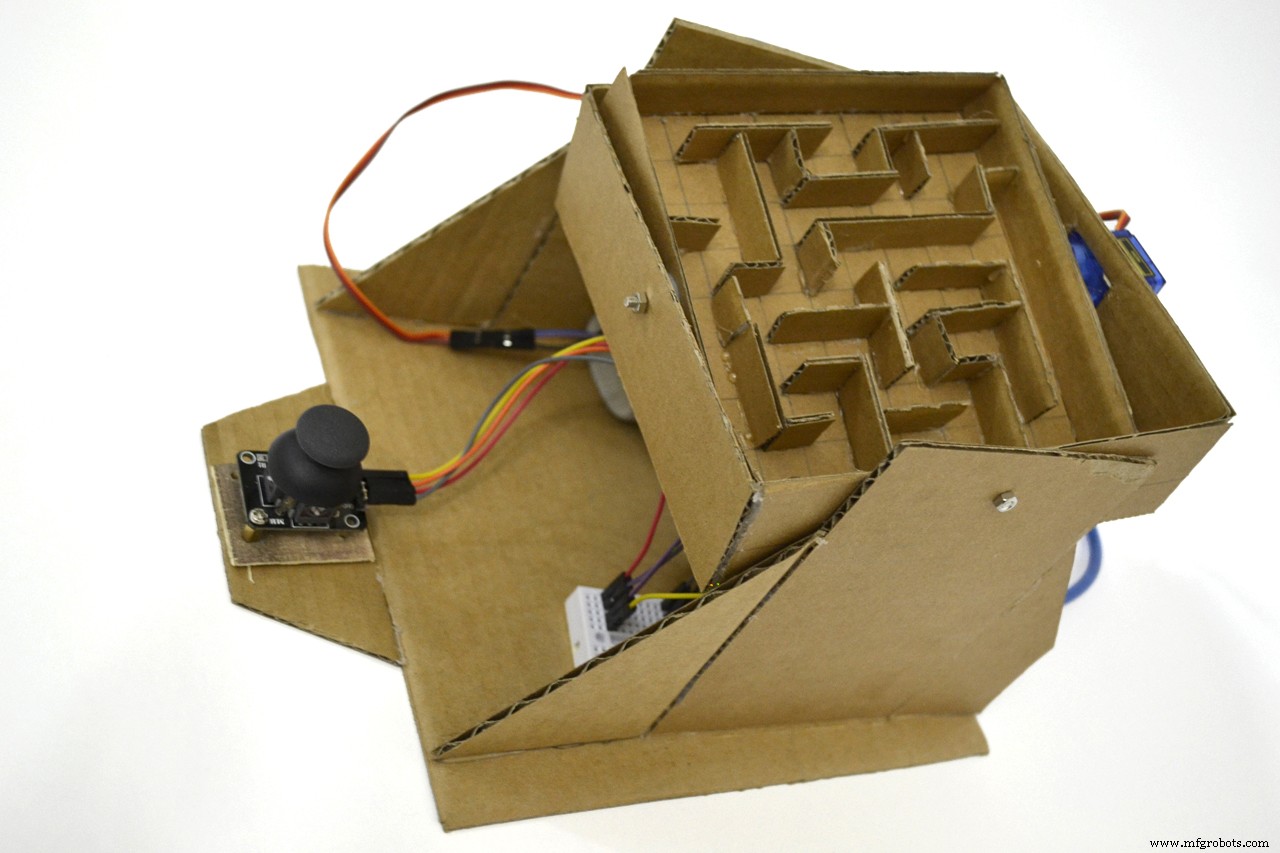 Arduino Marble Maze Labyrinth – Build an Exciting Cardboard Board Game