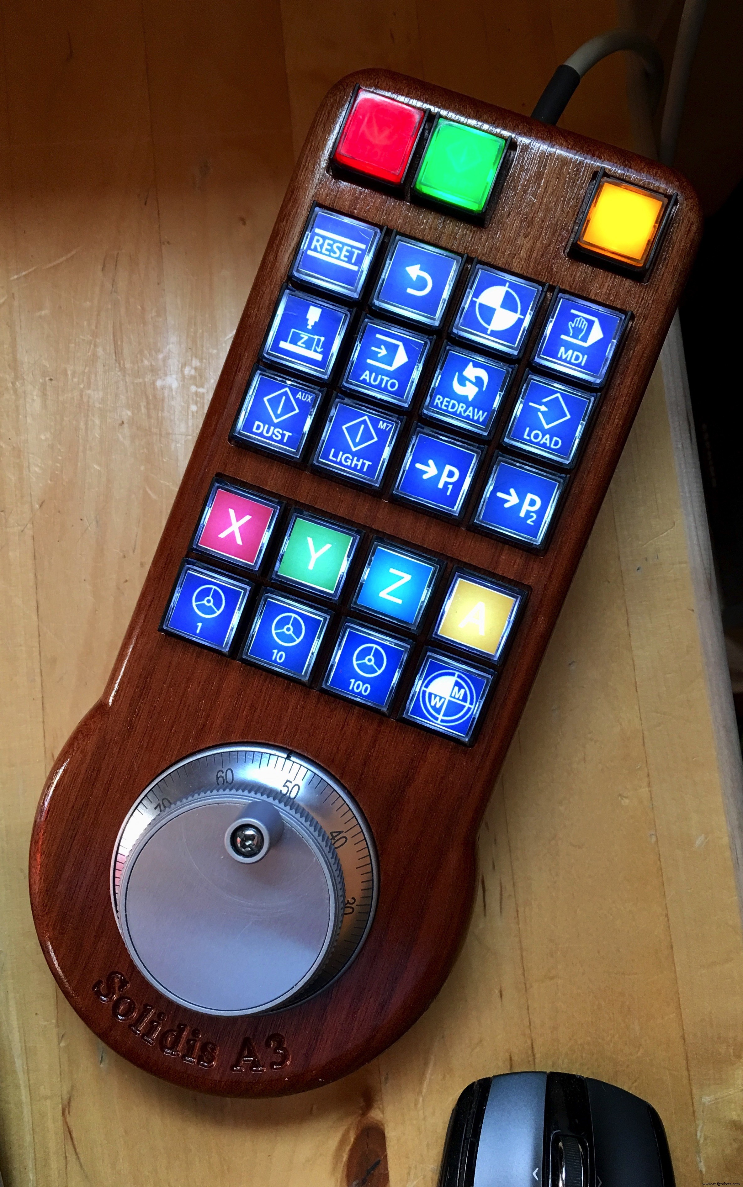 Custom Arduino HID CNC Pendant – DIY, Cost‑Effective Control