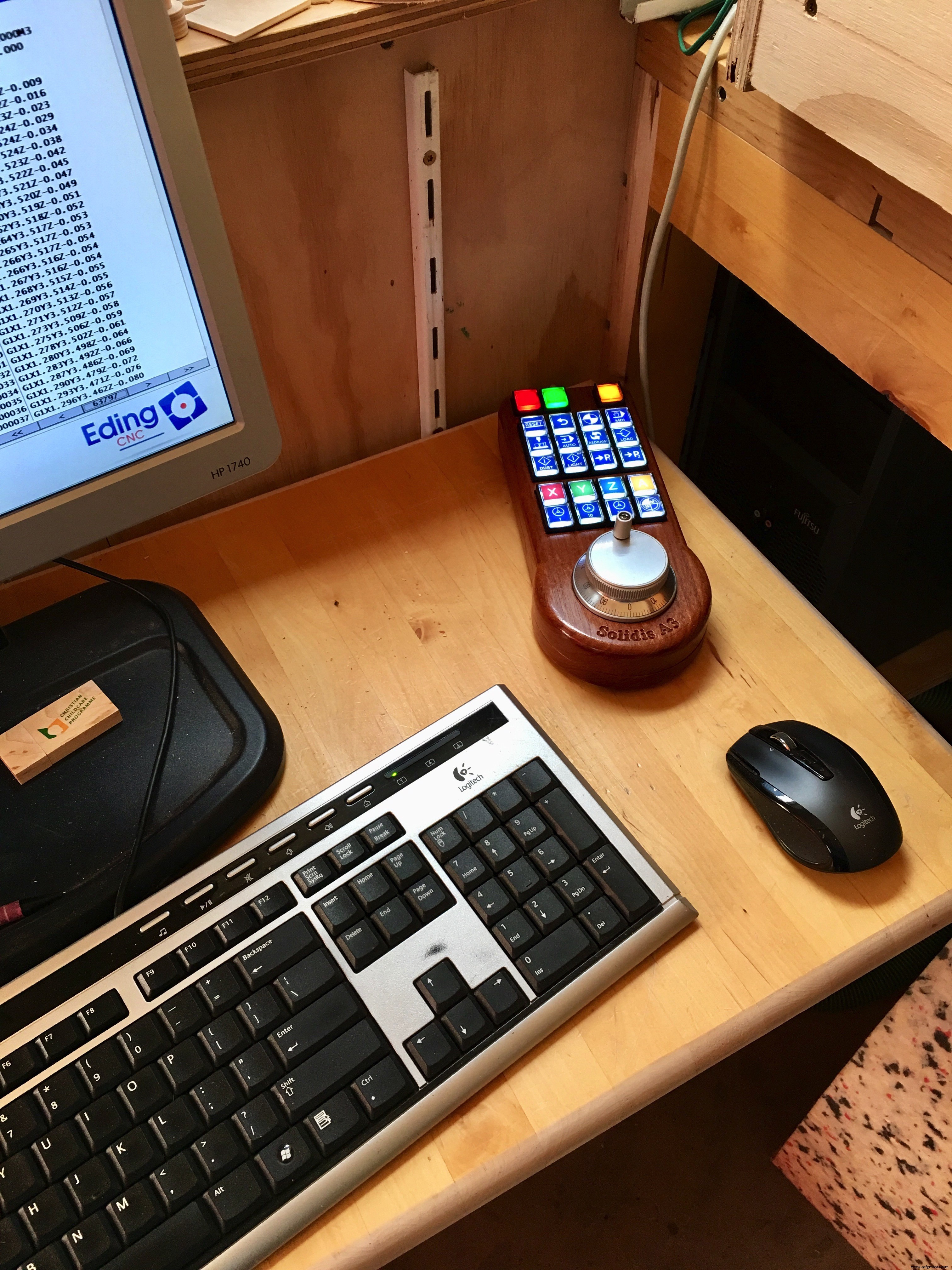 Custom Arduino HID CNC Pendant – DIY, Cost‑Effective Control