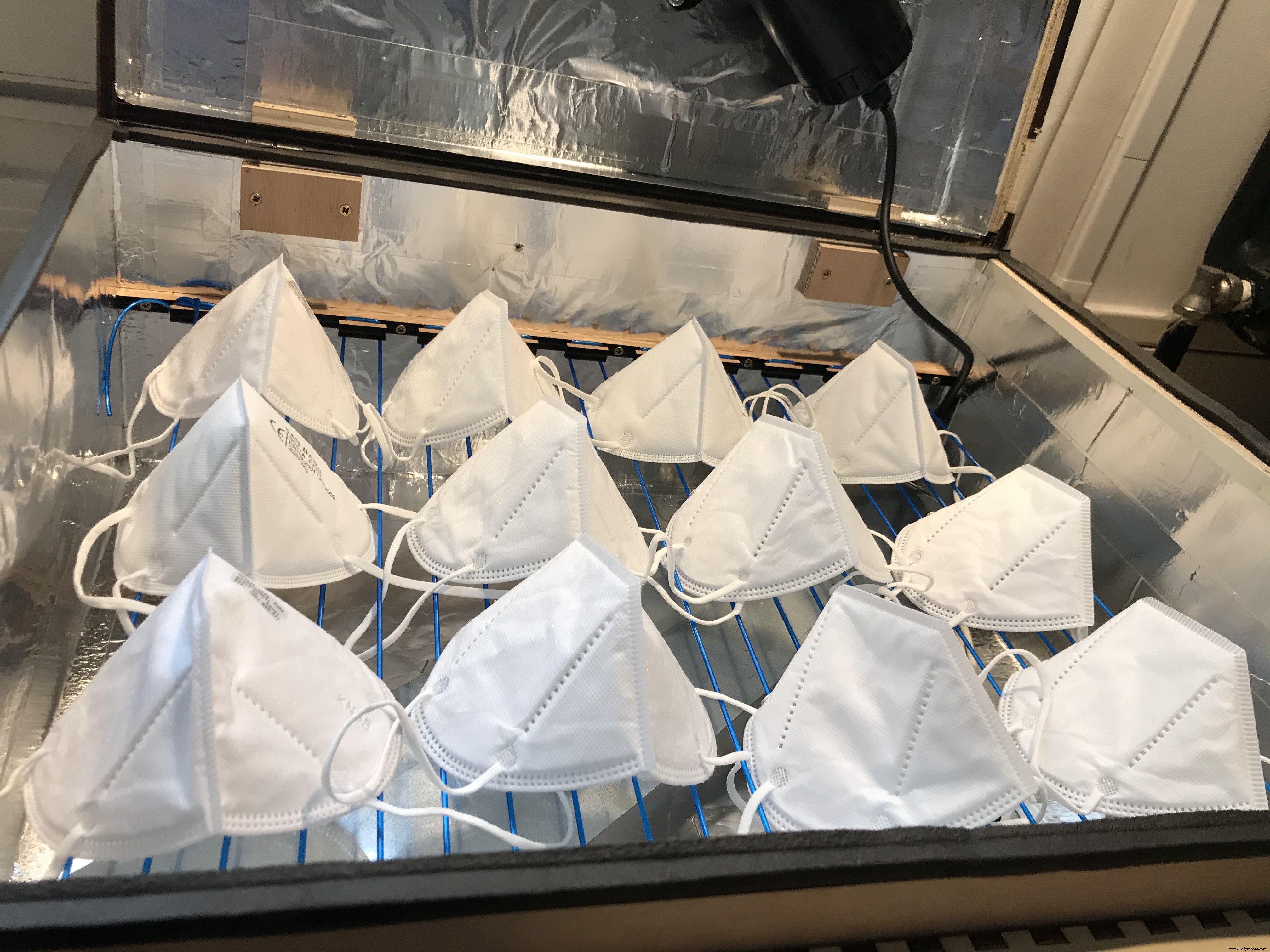 Smart UV‑C & Heat Face Mask Disinfection Device – Arduino Controlled