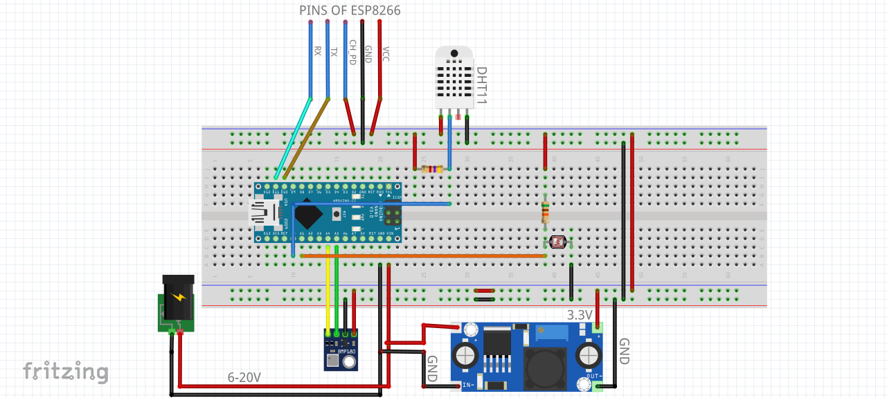 Build a Reliable Personal Weather Station with Arduino, ESP8266, and ThingSpeak