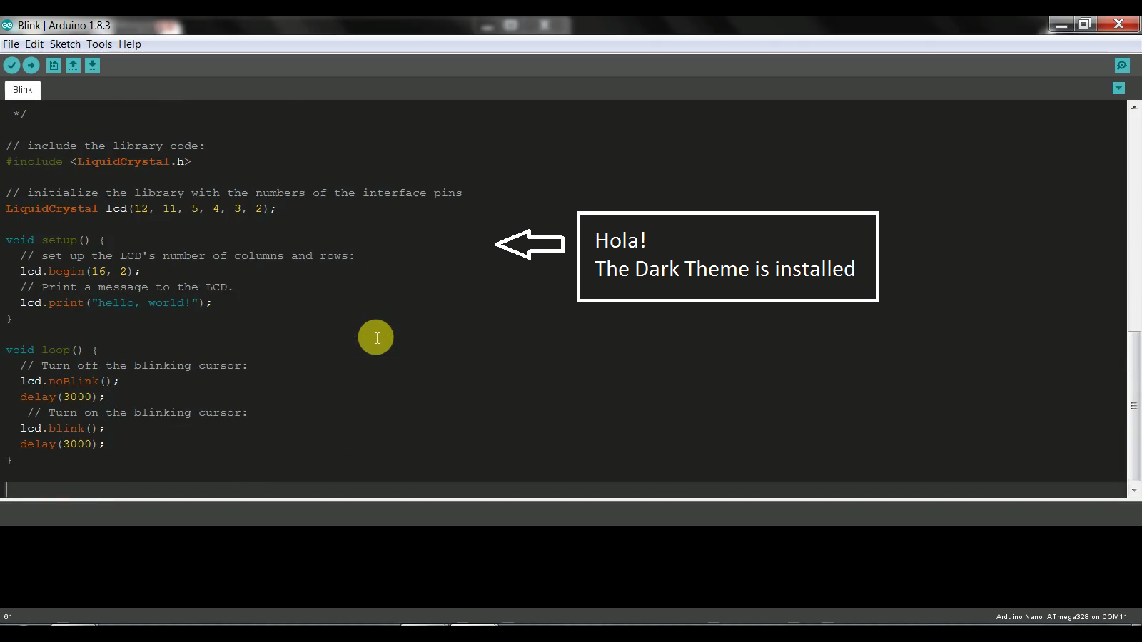 Install a Dark Theme in Arduino IDE: Reduce Eye Strain and Enhance Focus