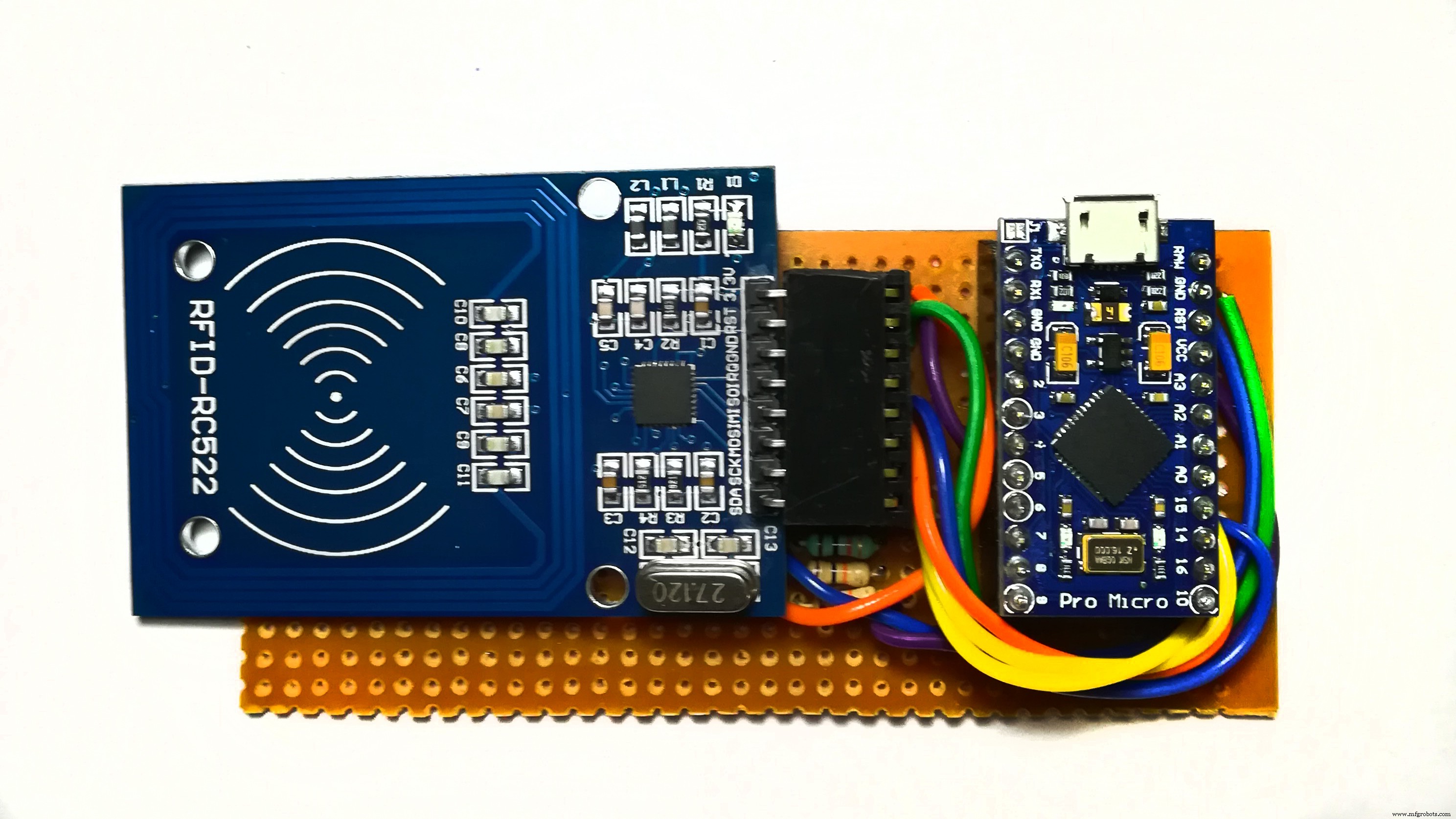 Effortless Windows PC Security: RFID Lock & Unlock System