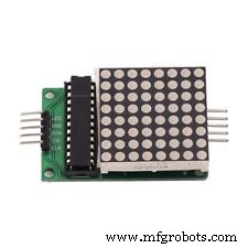 Ultrasonic Eyes: Interactive 8x8 LED Matrix Distance Sensor