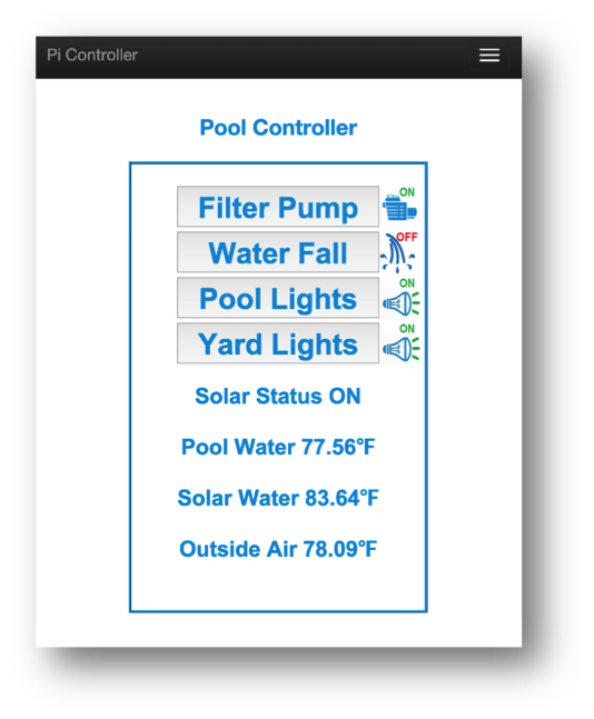 Comprehensive Pool Controller Kit – Raspberry Pi 2 + Arduino, Relay Boards, Temperature Sensors & Accessories