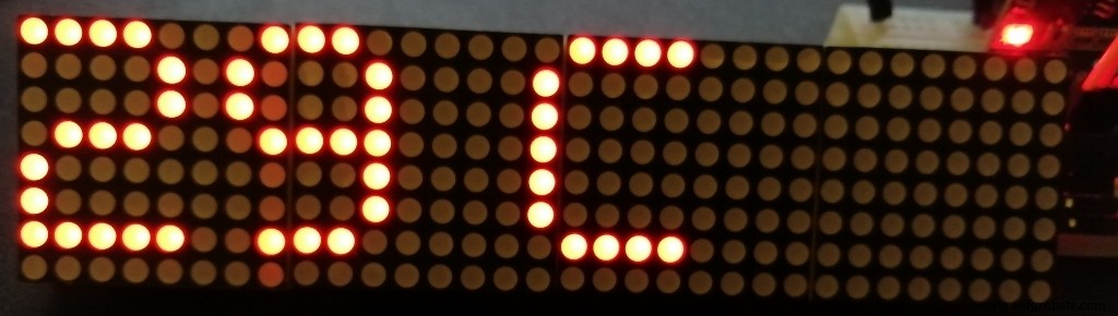 Arduino Nano 4x64 LED Matrix Clock – New Version