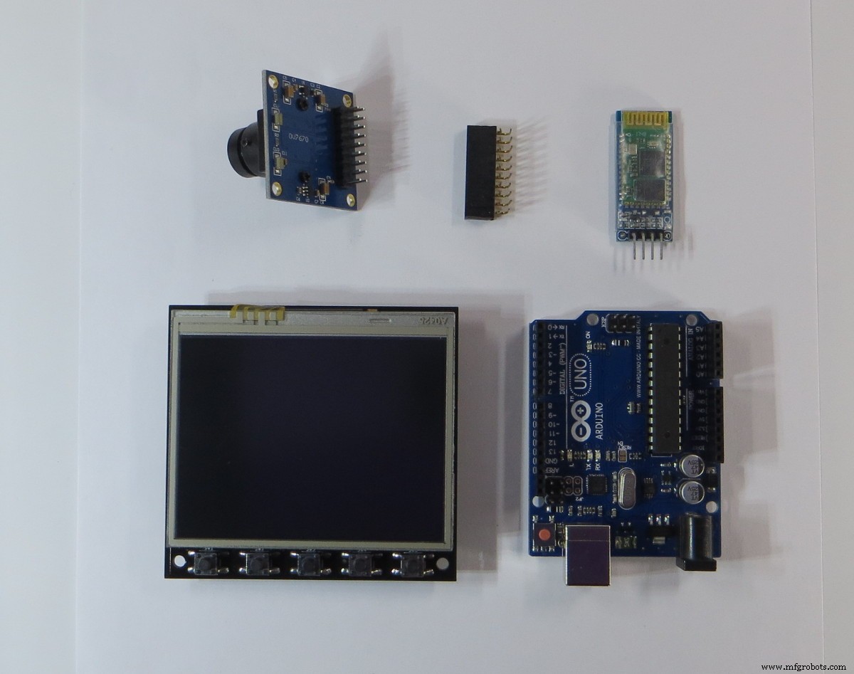 Arduino Bluetooth Camera (ABC): Connect Your Phone via Bluetooth to Capture Images