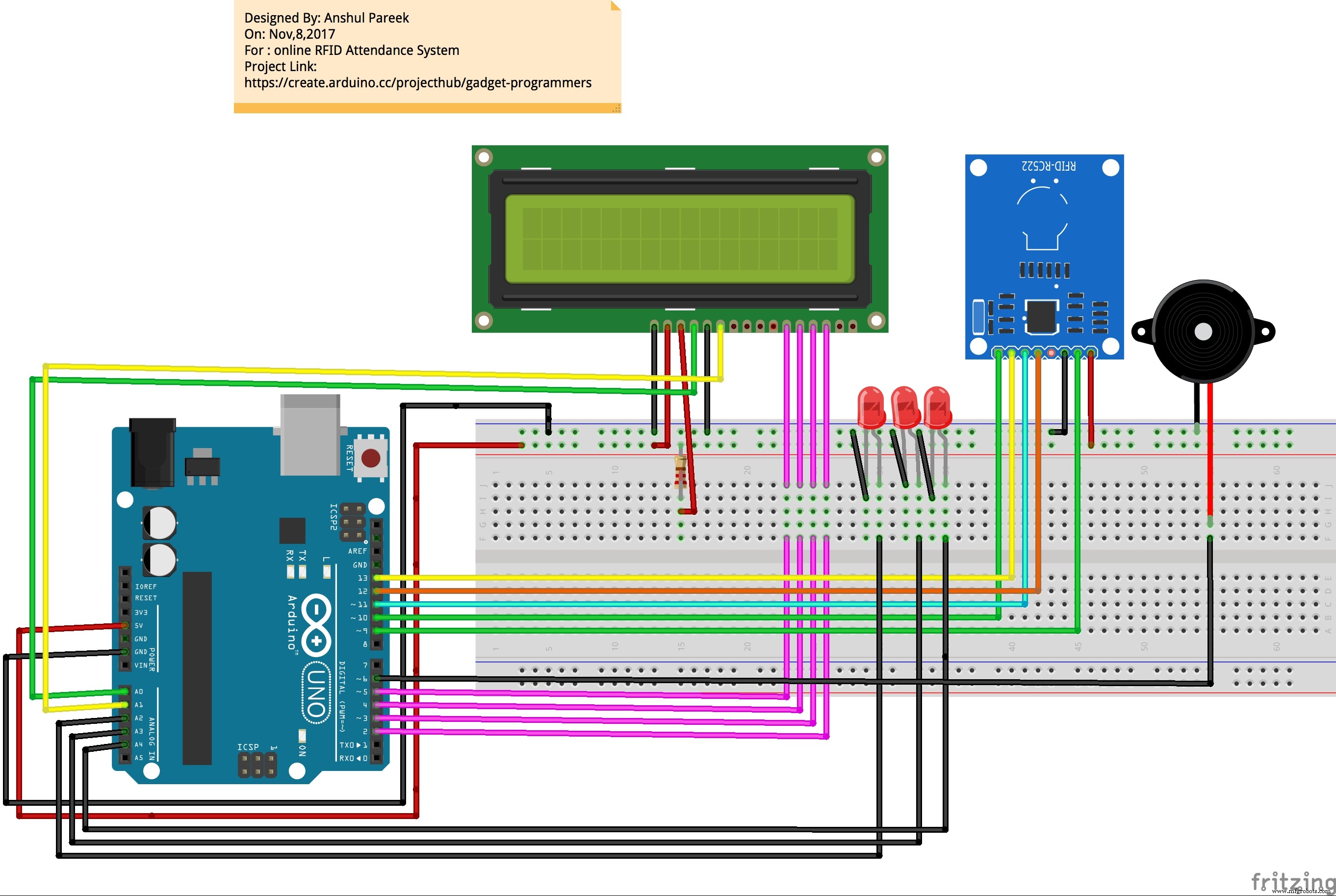 Advanced RFID Attendance System v2.0 – Ethernet‑Free Solution