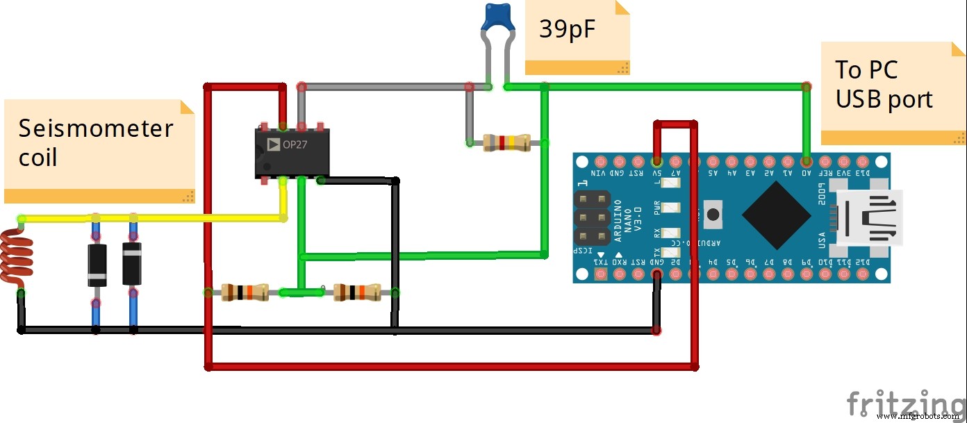 Build a Highly Sensitive, Low-Cost Seismometer with Arduino Nano – Easy DIY Earthquake Detector