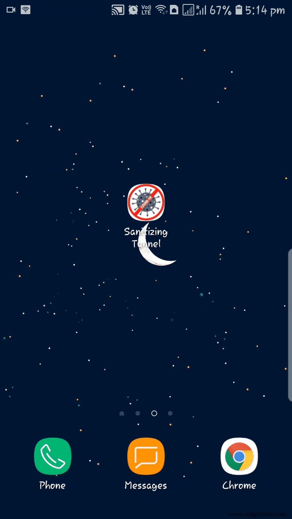 Intelligent Disinfection Tunnel: Automated Sanitization for High‑Traffic Areas