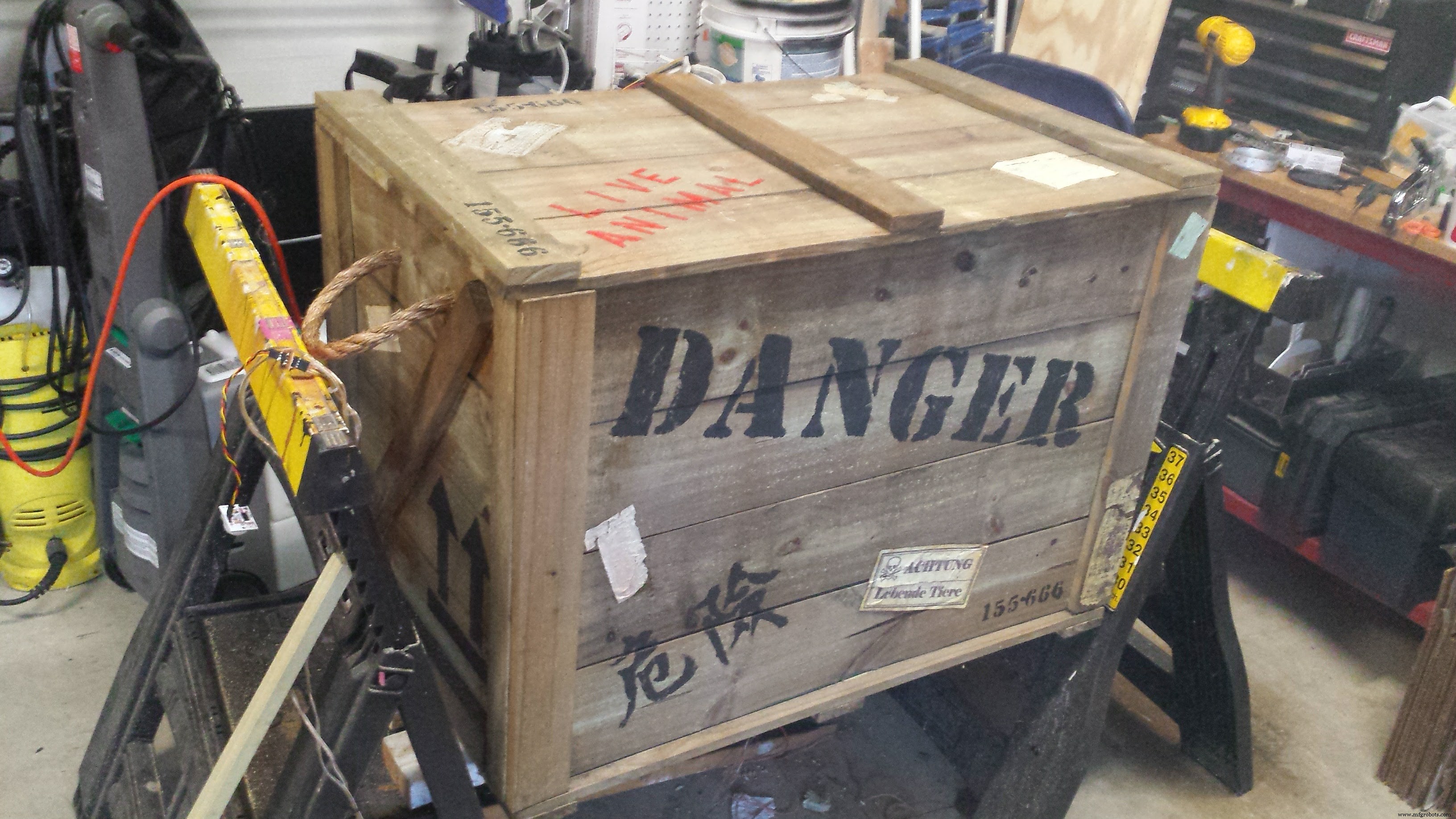 Build Your Own Monster in a Box: Arduino Robotics Project