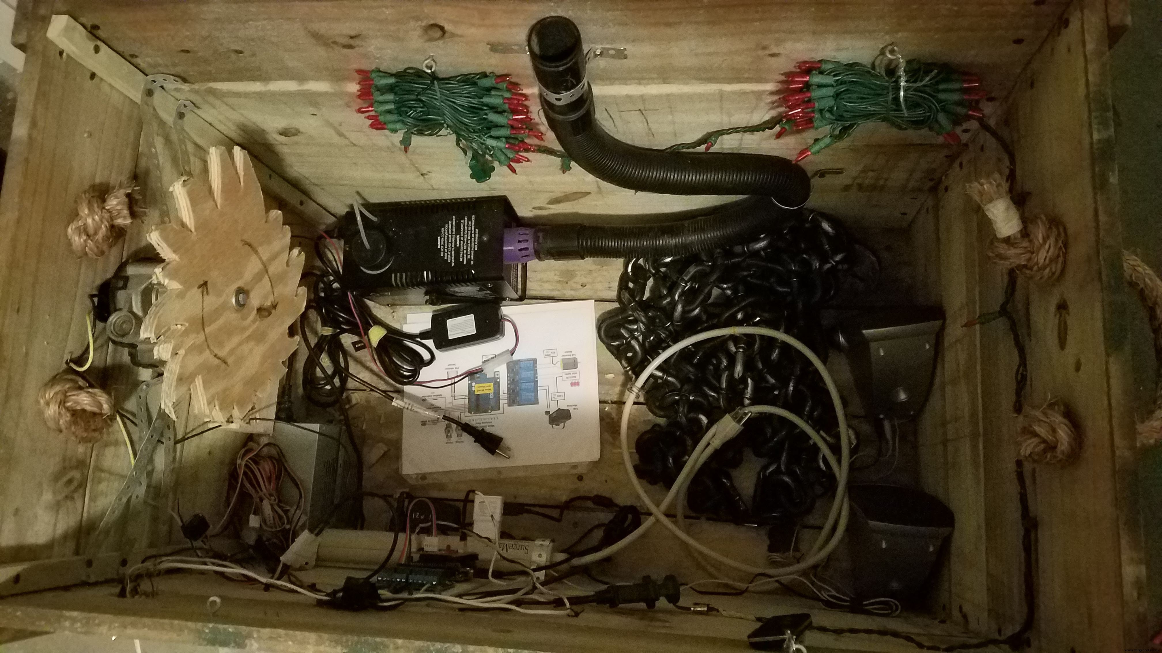 Build Your Own Monster in a Box: Arduino Robotics Project