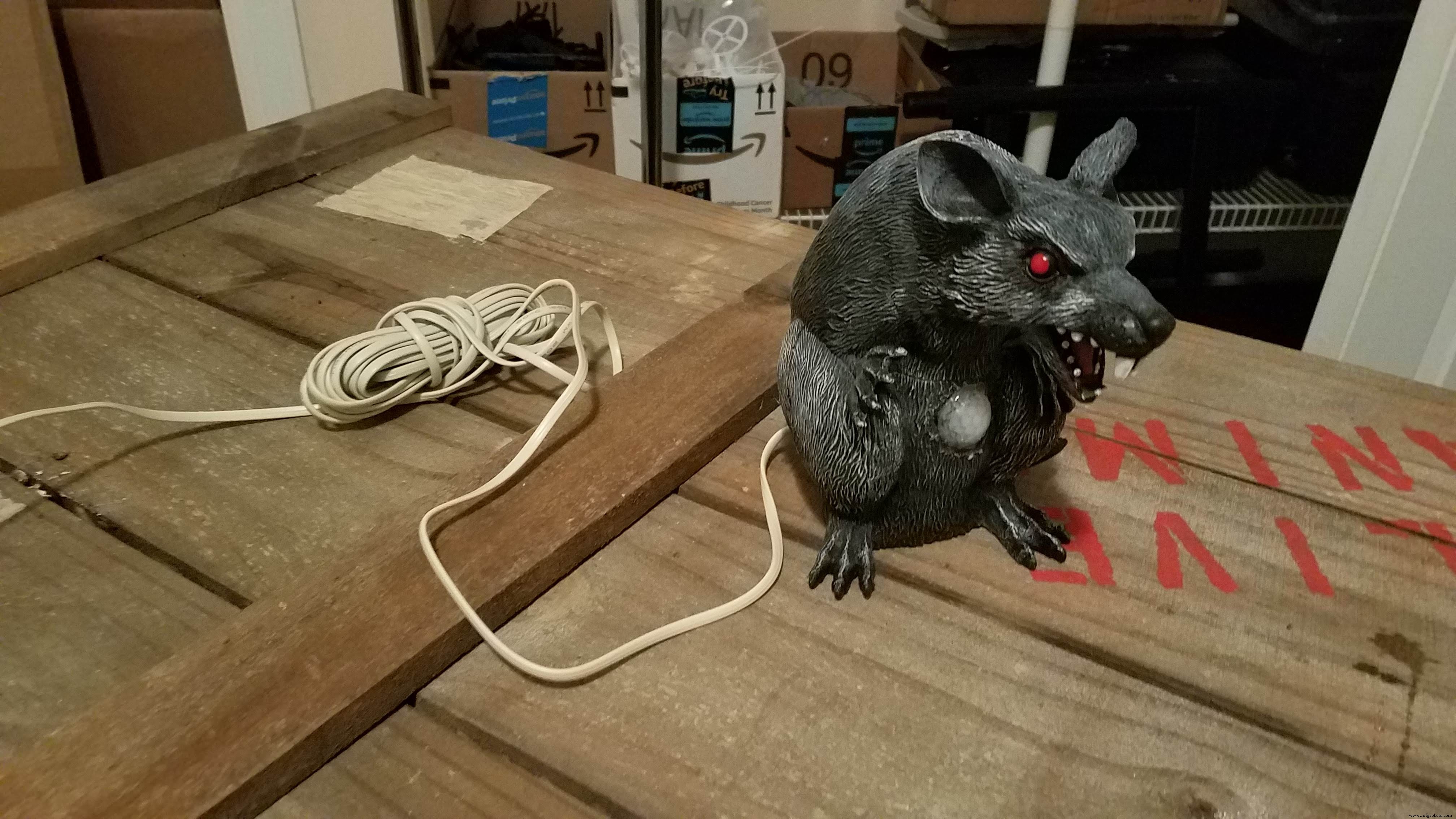 Build Your Own Monster in a Box: Arduino Robotics Project