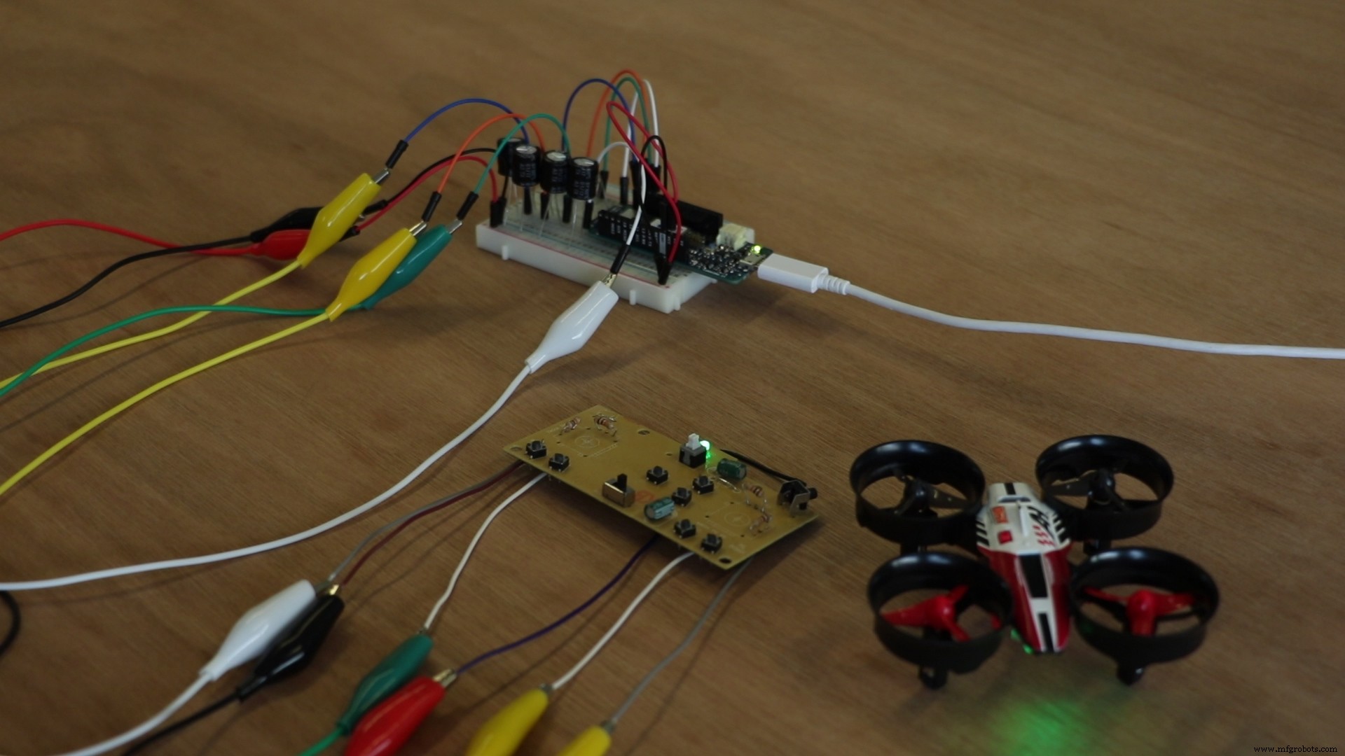 Brain‑Controlled Drone: Using EEG to Fly a Micro Racing Drone