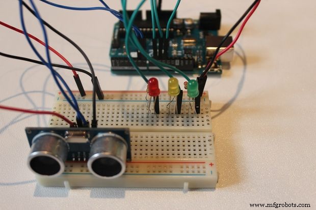 DIY Ultrasonic Security System with Arduino – Real-Time Distance Detection
